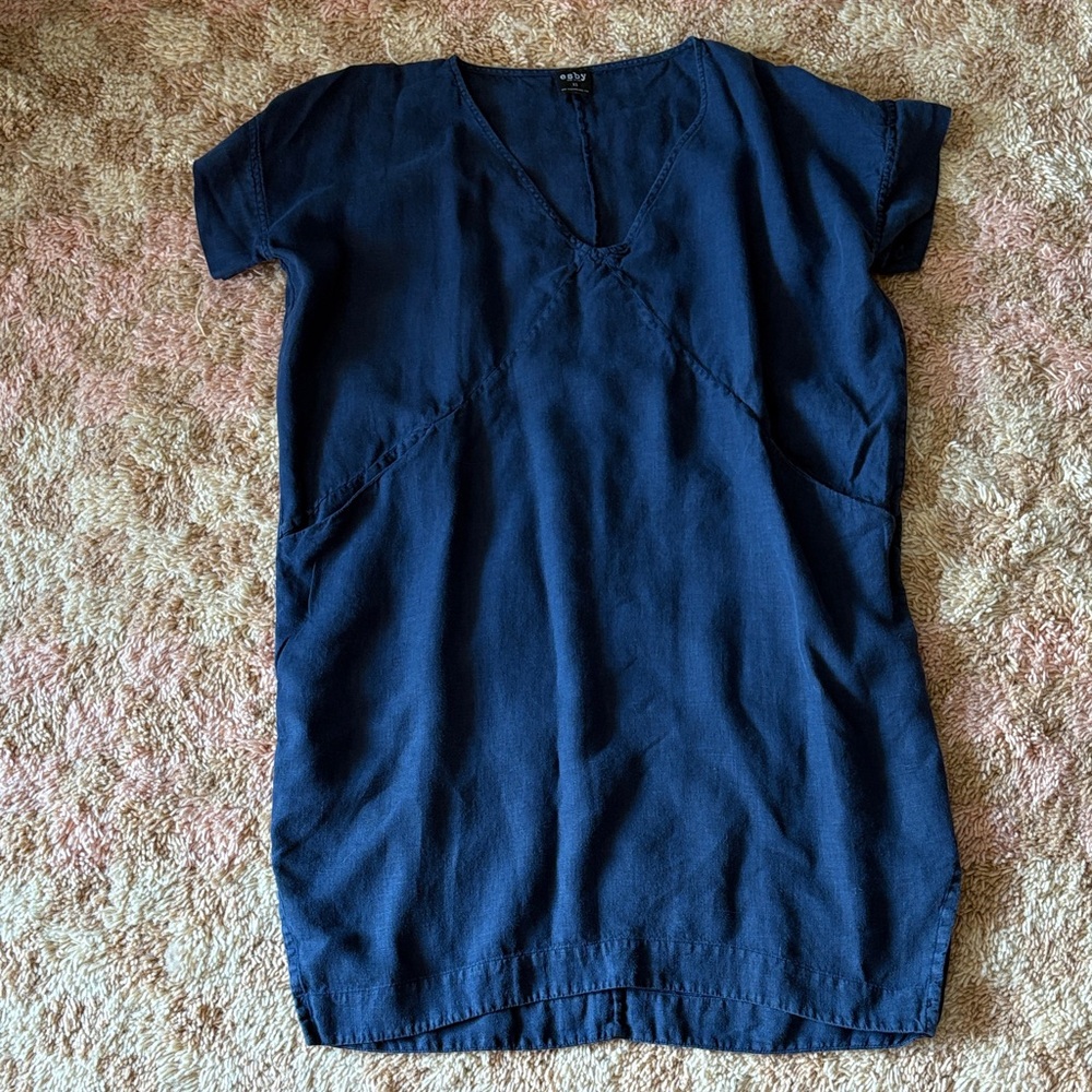 Esby linen caftan dress - xs